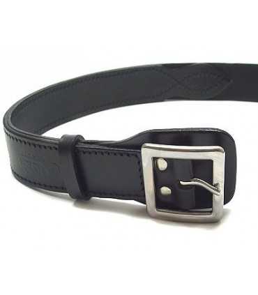 1V51 - Reinforced leather duty belt - height 4 cm for concealment holster