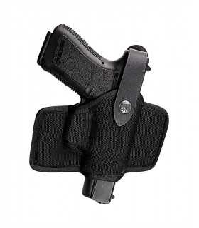 FF2 - Fondina da cintura in cordura a canna scoperta da fianco o cross draw