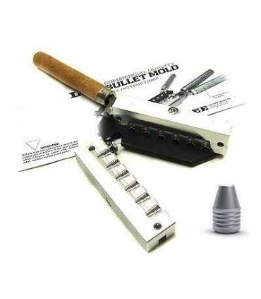 Lee 6 cavity block mold 90402 .356 diameter 124 grain Truncated Cone for 9mm Luger, 38 Super Auto, 380 Auto etc