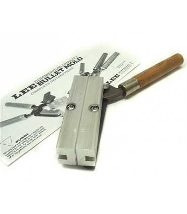 Lee fondipalle 6 cavità calibro 9 90465 124 grani bullet mold