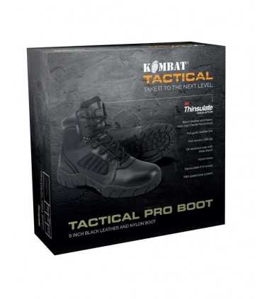 KOMBAT 6 Inch Tactical Pro Boot - Black