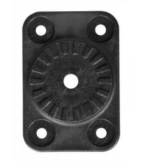 8K79 - Plate with molded hub for compatible accessories