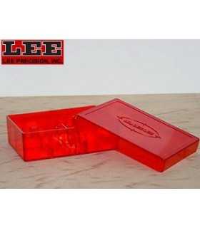 Lee scatola vuota per 2 dies 90078 flat 2 die box red