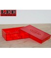 LEE PRECISION FLAT 2 DIE BOX RED 90078