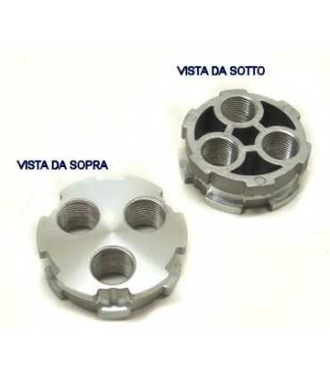 Lee testa porta matrici per pressa 90497 3 hole quick change
