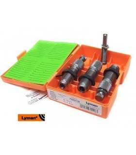 Lyman 3 dies set calibro 9 mm luger 7680111 deluxe carbide pistol set