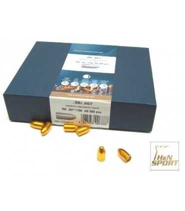 Palla HN ramata ogivale calibro 38 357 158 grani