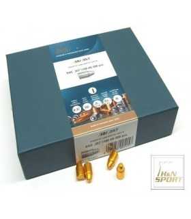H&N SPORT COPPER PLATED BULLET CALIBER SWC 38 357 158 GRAIN