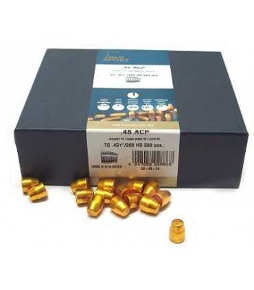 H&N Sport copper truncated cone bullet caliber 45 acp 200 grains