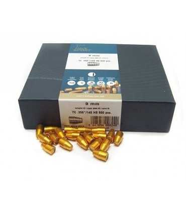 H&N Sport copper truncated cone bullet caliber 9 mm 145 grains