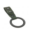 8V13 - Polymer flashlight d/cell holder with plastic ring
