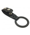 8V13 - Polymer flashlight d/cell holder with plastic ring