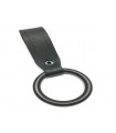 8V13 - Polymer flashlight d/cell holder with plastic ring