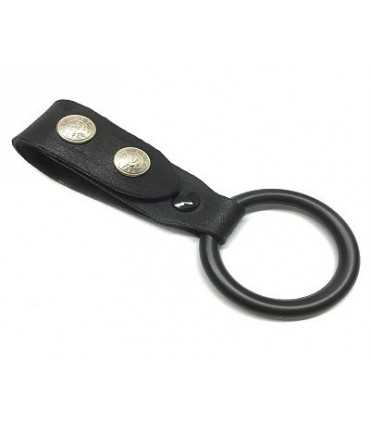 8V13 - Polymer flashlight d/cell holder with plastic ring