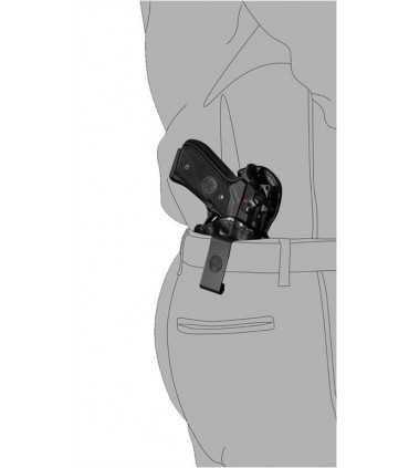 IH1 - Fondina concealment in cuoio bi-uso interna o esterna