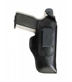 I1 - Quick release leather belt holster