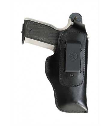 I1 - Quick release leather belt holster