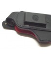 I1 - Quick release leather belt holster