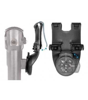 8K25 - Passante girevole da cinturone in polimero con sistema rotativo