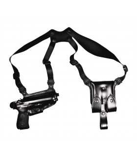 OK1 - 4 uses horizontal shoulder or belt leather holster
