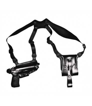 OK1 - 4 uses horizontal shoulder or belt leather holster