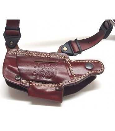 OK1 - 4 uses horizontal shoulder or belt leather holster