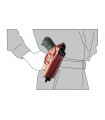 OK1 - 4 uses horizontal shoulder or belt leather holster
