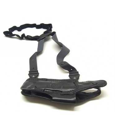 O1 - Horizontal shoulder or belt leather holster, quick release