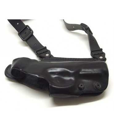 O1 - Horizontal shoulder or belt leather holster, quick release