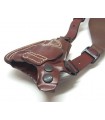 O1 - Horizontal shoulder or belt leather holster, quick release