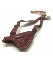 O1 - Horizontal shoulder or belt leather holster, quick release