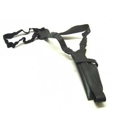 AE1 - Fondina ascellare verticale in cuoio con sgancio rapido