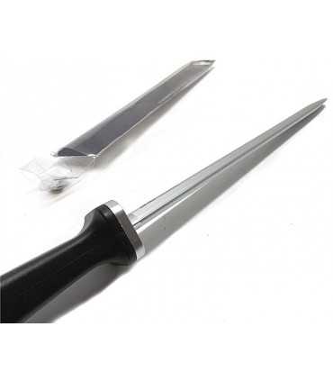 FOX DUE CIGNI BUTCHERS' KNIFE SHARPENER WITH OVAL SHAPED