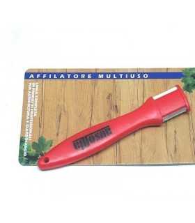 KNIFE SHARPENER WITH PLASTIC HANDLE