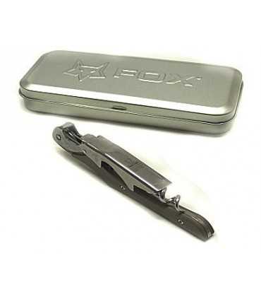 Corkscrew Two Swans double handle lever in bronze aluminum