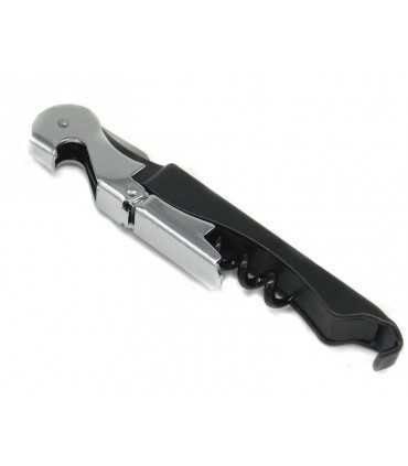 Cavatappi ed apribottiglia manico nero