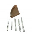 CAMILLA KNIFE BLOCK AND FORK