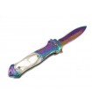 Coltello Albainox Rainbow con apertura rapida inserto madreperla