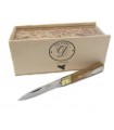 Sicilian steak knife in horn with Delfiero Selection From box