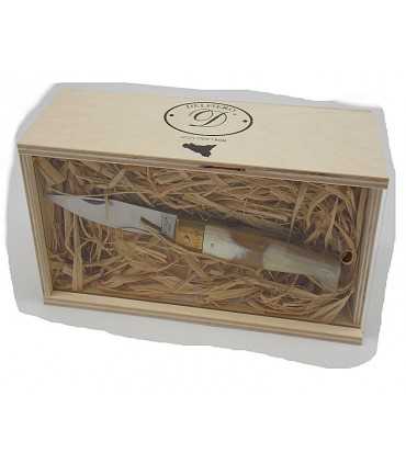 Pattada steak knife 22 cm in horn with Delfiero Selection From box