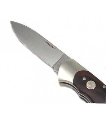 Boker Boxer knife with rosewood and steel handle