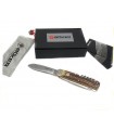 Coltello Boker trio CPM CruWear manico in cervo