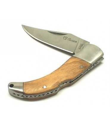 Corsica knife with olive handle