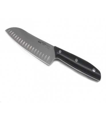 Due Cigni Santoku knife with alveoli
