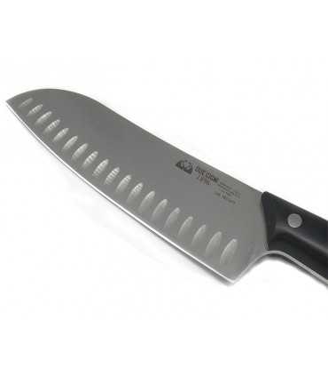 Due Cigni Santoku knife with alveoli
