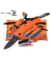 Knife Elk Ridge orange with survival kit