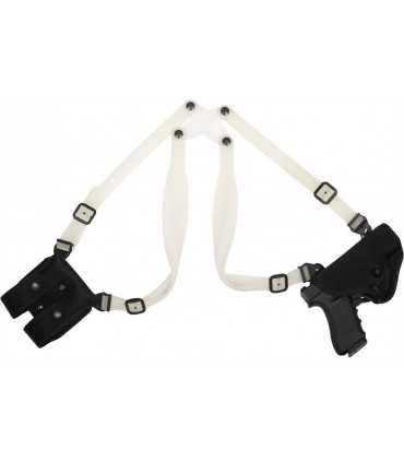OSR2 - Transparent perforated rubber shoulder harness.