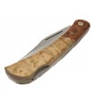 FOX MEDIUM KNIFE WITH BIRCH-ROOT HANDLE