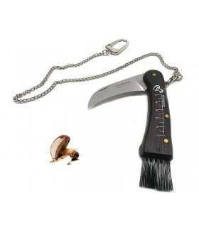 MUSHROOM KNIFE WITH WOODEN HANDLE