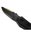 TECNOREEF TITANIUM BLACK TEFLON COVERED KNIFE